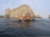 epv 0219.jpg Miguel, guide, à la sortie de plongée sur le Bajo del Junior par mer d'huile 