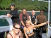 p 1200448.jpg Roland et Jacques et leur palanquée sur le Undersea Hunter à Coco, Costa Rica 