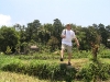 p 9240452.jpg Roland en ballade dans les rizières de Tirta Gangga à Bali, Indonésie