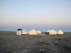 dsc 7995.jpg Le camp de yourtes dans le désert de Taukum au petit matin