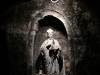 dsc_6799 Statue dans la cave de Tokaj & Co à Slovenské Nové Mesto en Slovaquie